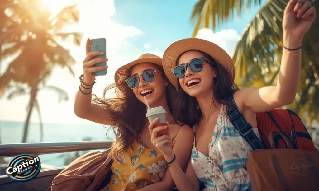 Best Friend Call Screenshot Captions while traveling